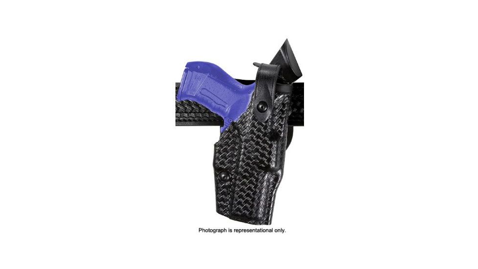 Safariland 6360 ALS Level III w/ Ride UBL Holster - STX Basket Weave, Left Hand 6360-7742-482