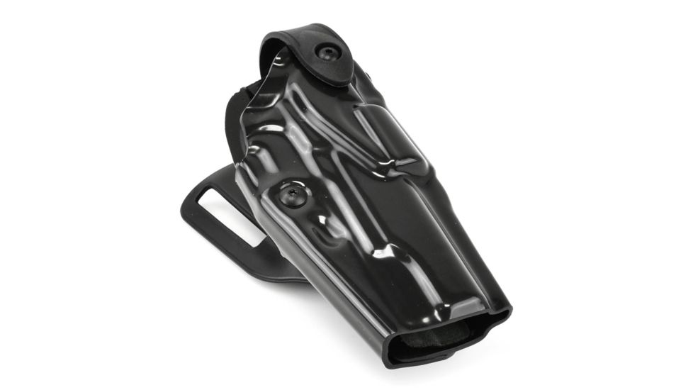 Safariland 6360 ALS/SLS Mid-Ride LVL III  Holster, Colt 1911 Government, Right, Hi Gloss, Black, 6360-53-491