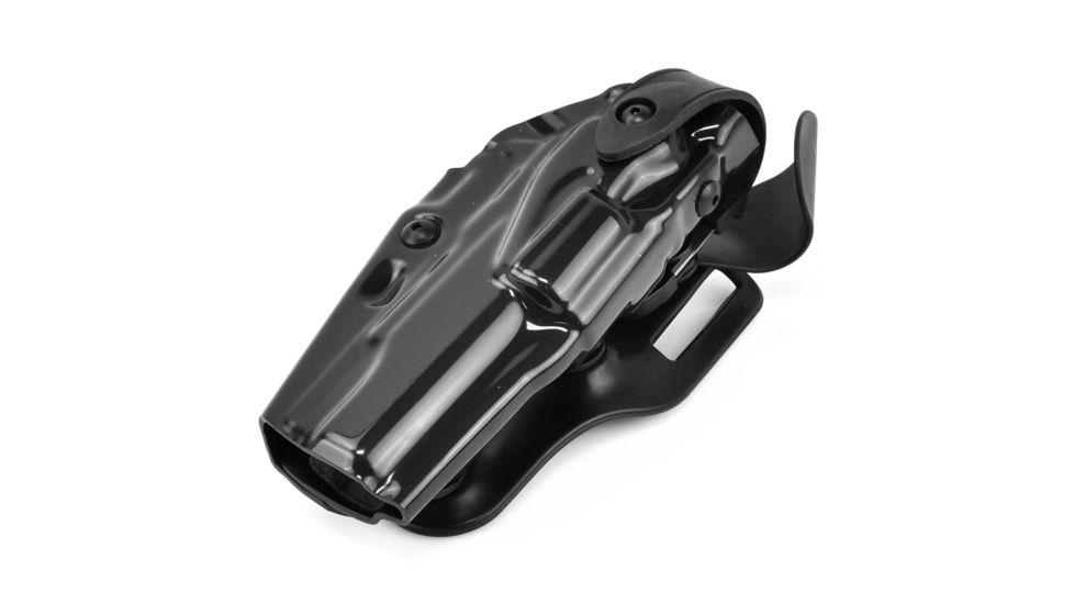 Safariland 6360 ALS/SLS Mid-Ride LVL III  Holster, Colt 1911 Government, Right, Hi Gloss, Black, 6360-53-491