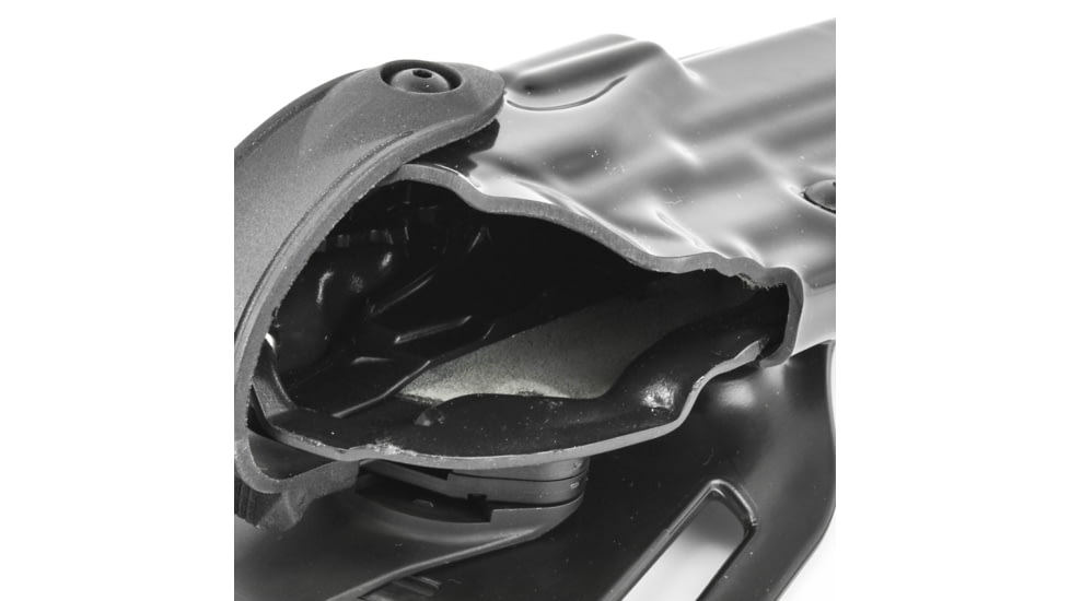 Safariland 6360 ALS/SLS Mid-Ride LVL III  Holster, Colt 1911 Government, Right, Hi Gloss, Black, 6360-53-491