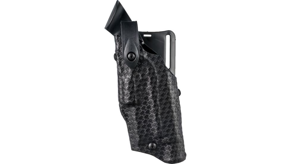 Safariland 6360 ALS/SLS Mid-Ride LVL III  Holster, S&amp;W M&amp;P 40/S&amp;W M&amp;P 9, IT M6, Left, Basketweave, Black, 6360-2192-482