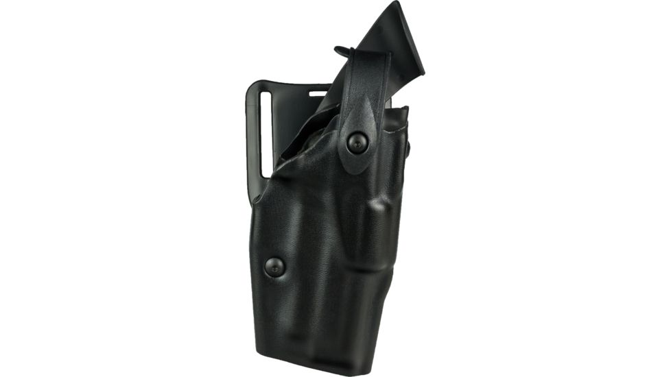 Safariland 6360 ALS/SLS Mid-Ride Level-III Retention, Sig SauerP229R DASA, STX Plain Black, Right Hand, with Rails, 6360-744-61