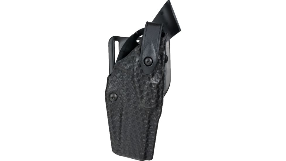 Safariland 6360 ALS/SLS Mid-Ride LVL III  Holster, SA 1911, Right, Basketweave, Black, 6360-56-481