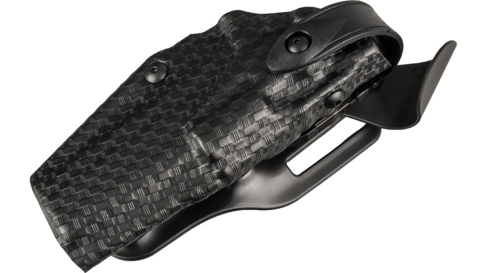 Safariland 6360 ALS/SLS Mid-Ride LVL III  Holster, SA 1911, Right, Basketweave, Black, 6360-56-481