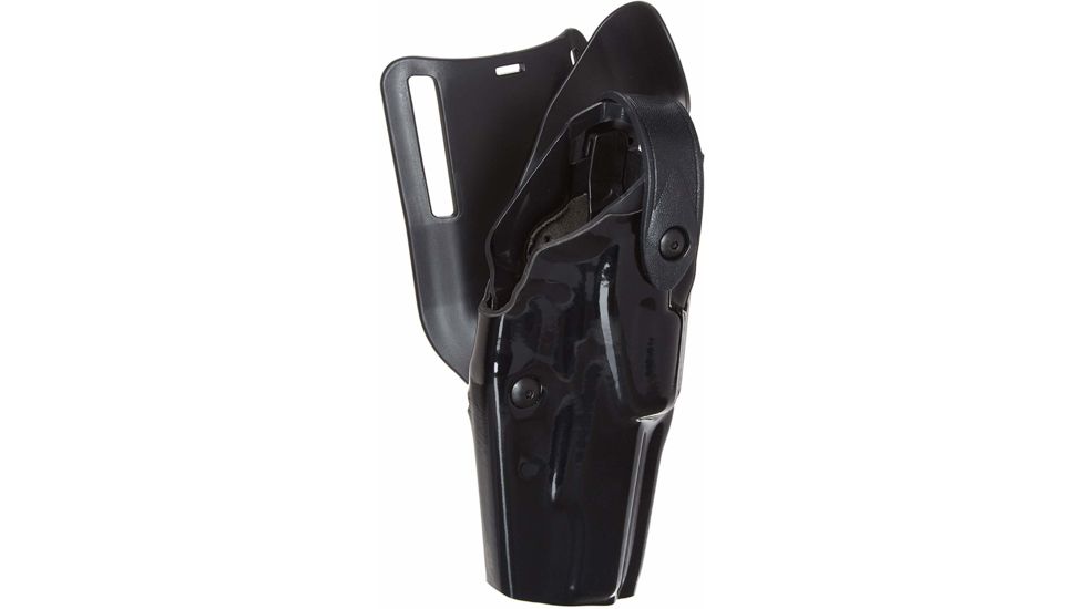 Safariland 6360 ALS/SLS Mid-Ride LVL III  Holster, SA XD 4in .45 ACP, Left, Hi Gloss, Black, 6360-148-92