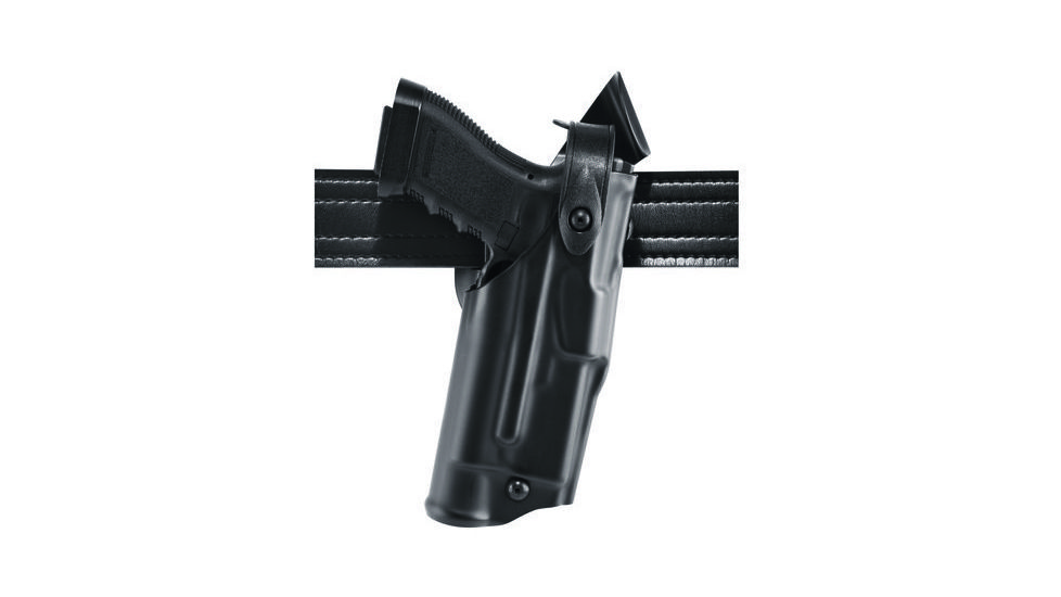 Safariland 6360 ALS/SLS Mid-Ride Level III Retention FN Herstal Duty Holsters, FNH FNS .40 X300, STX Tactical, Black, Right Hand, 6360-2672-131