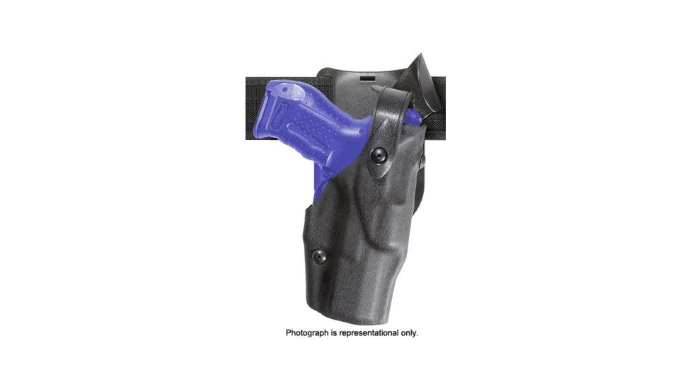 Safariland 6365 ALS Level II Plus w/ Drop UBL Holster, Right Hand, Black, 6365-77-61-SH