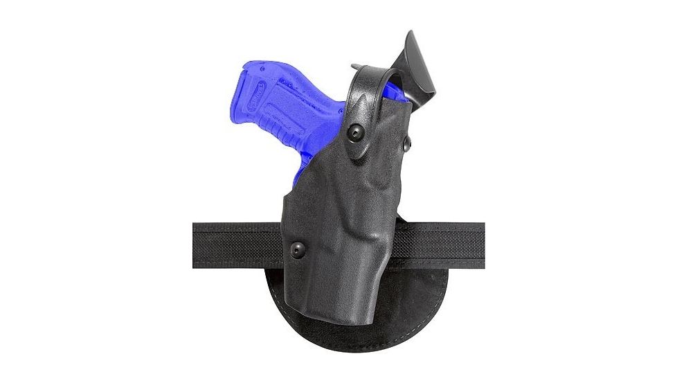 Safariland 6368 ALS Paddle Holster w/ SLS - Plain Black, Left Hand 6368-56-62