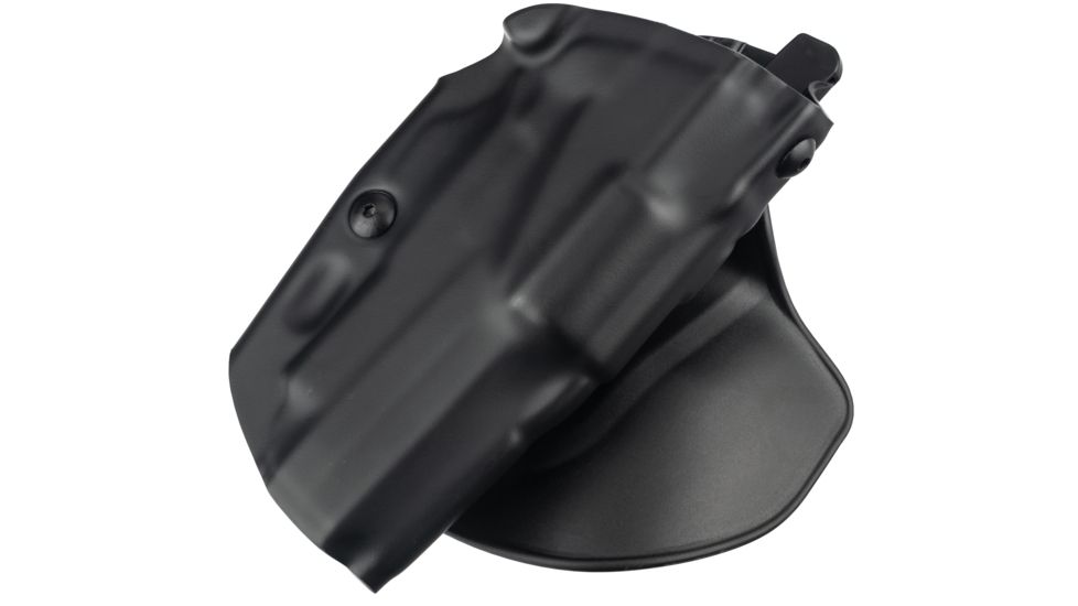 Safariland 6378 ALS Paddle &amp; Belt Slide Holster, Sig Sauer P226R Rail, Plain Black, Right Hand, with Rails, 6378-477-411