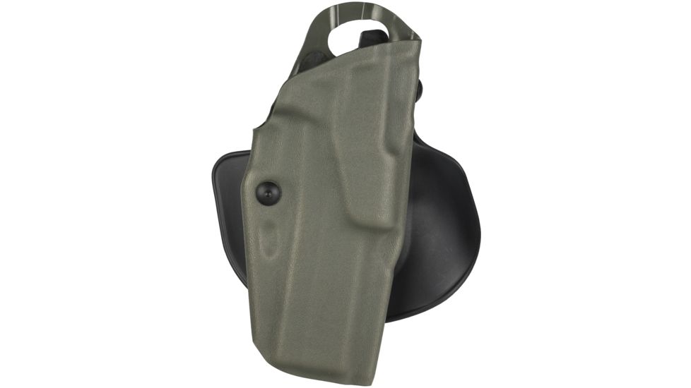 Safariland 6378 ALS Paddle &amp; Belt Slide Holster, Springfield Armory 1911, OD Green, Right Hand, 6378-56-561