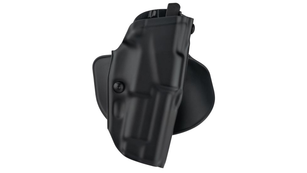Safariland 6378 ALS Paddle &amp; Belt Slide Holster, Beretta 92, Plain Black, Right Hand, 2.25in. Belt Loop, 6378-73-411-225