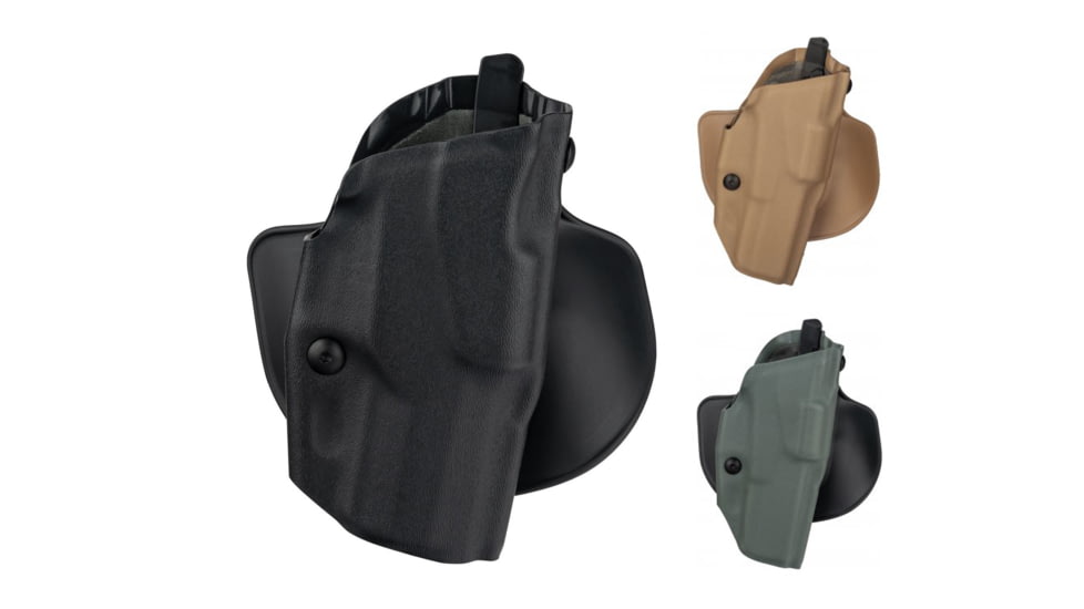 Safariland 6378 ALS Paddle Holster for Springfield, Black, Coyote Brown, Flat Dark Earth, Foliage Green, OD Green
