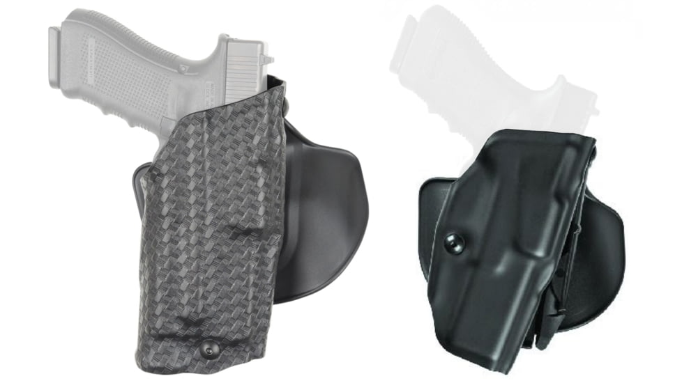 Safariland 6378 ALS Paddle Holster - STX Basket Weave, Right Hand 6378-419-481, Basket Weave, Black