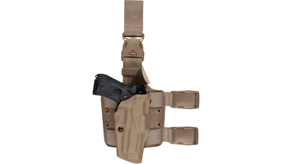 Safariland 6385 BERETTA 92FS STX TAC BLK RH, 6385-73-131-SP10-MS30