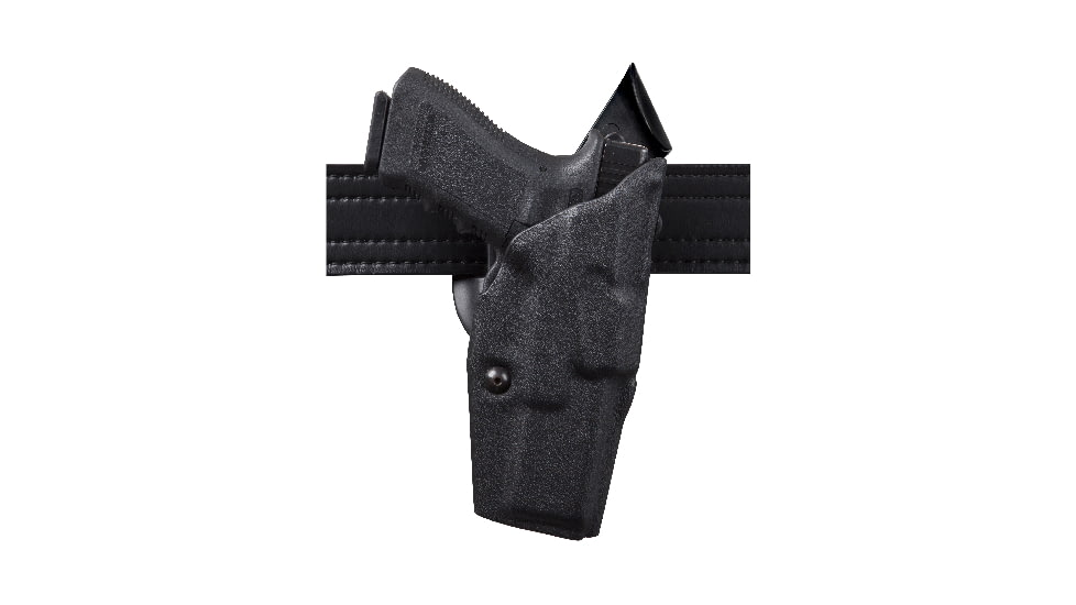 Safariland 6390 ALS Mid-Ride Level I Retention Duty Holster, SIG Sauer P226/SIG Sauer P220, Right Hand, STX Tactical, Black, 6390-77-131-AG