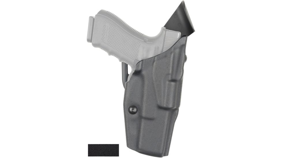Safariland 6390 ALS Mid-Ride Level I Retention Duty Holster, Right Hand, Black, 6390-148-261