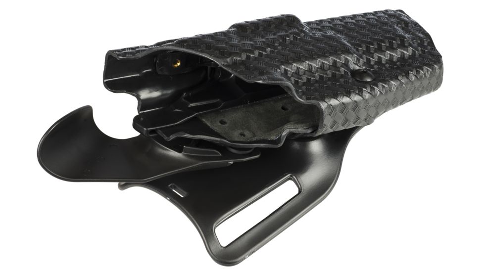 LENGTH=107-#####-Safariland 6390 ALS Mid-Ride, LVL1 Retention, Springfield XDM 9 mm, STX Black Basket Weave, RH 6390-145-481