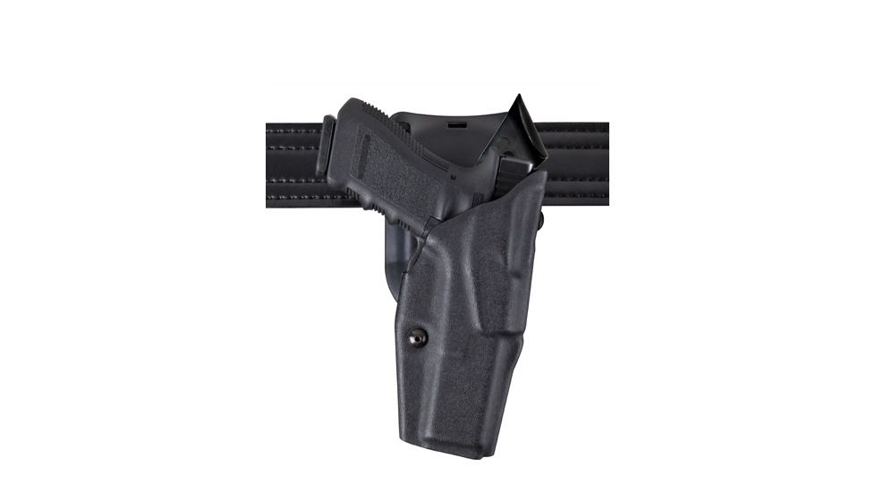 Safariland 6390 ALS Mid-Ride Level I Retention Duty Holster, SIG Sauer P229, Left Hand, STX Tactical, Black, 6390-7442132AGH
