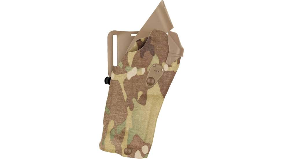 Safariland 6390RDS STI International Staccato 5in Mid-Ride Level I Retention OWB Belt Holster, Right, Cordura, Duty, Multicam, 6390RDS-2582-701