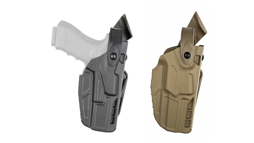 Safariland 7282 Sls Hi-ride Level Ii Retention Duty Holster, Black, Flat Dark Earth