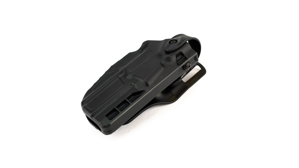 Safariland 7285 7TS SLS Low-Ride 1.5in. Drop, Level-II Retention Duty Holster, Beretta 92, Plain Black, Right Hand, 7285-73-411