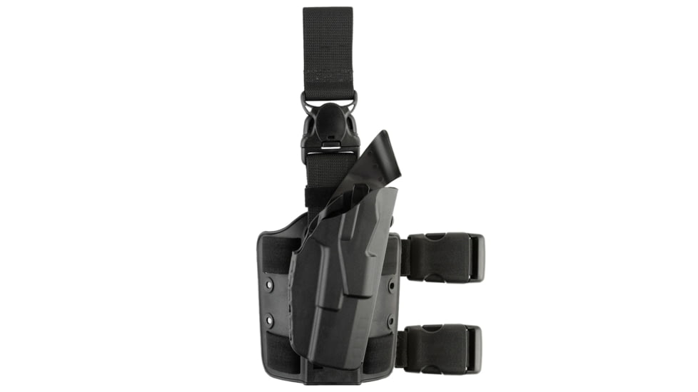 Safariland 7355 7TS ALS Tactical Holsters w/ Quick Release, Glock 19, Streamlight TLR-7, Left, Black, 1316469
