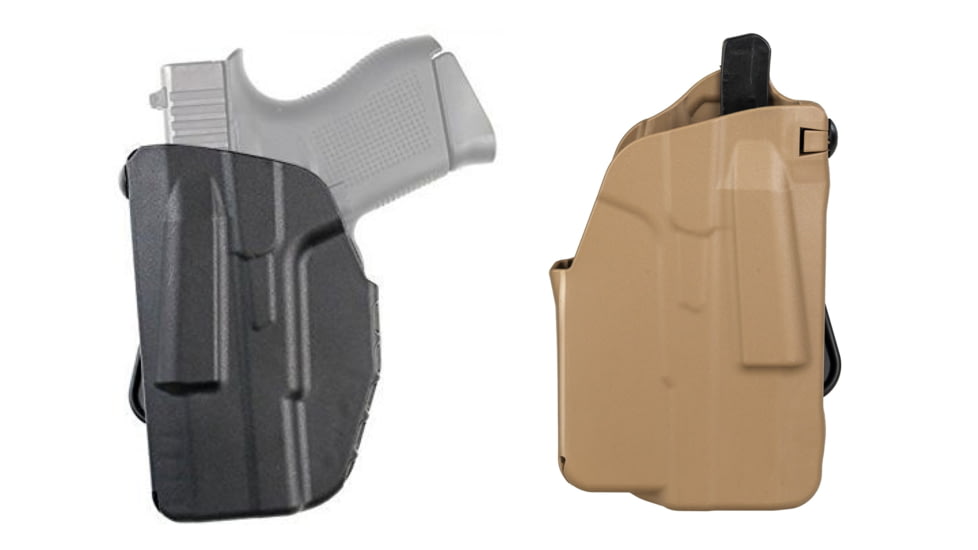 Safariland 7371 7TS ALS Concealment Paddle Holster, Black, Flat Dark Earth