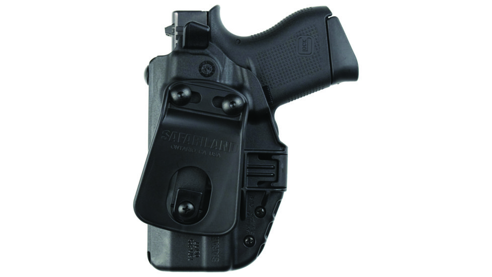 Safariland 7371 Micro Paddle Holster S&amp;W M&amp;P Shield, Right Hand, Black, 7371-17918-411