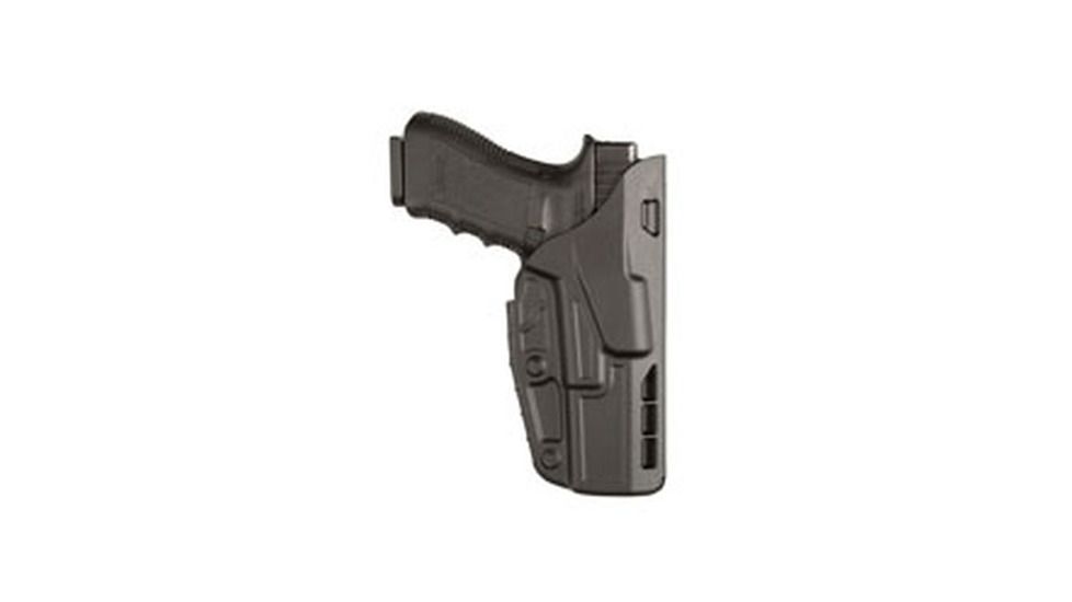 Safariland 7379 ALS Open Top Concealment Belt Clip Holster, Heckler &amp; Koch VP9, Right Hand, Plain, Black, 7379-593-411