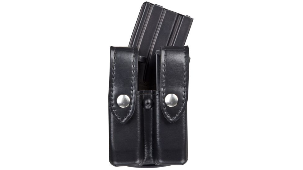 Safariland 74 Mag & Rifle Pouch Combo, Glock 20 10mm 4.6in., Glock 21 .45 Cal., STX Basket Weave Black 74-383-48