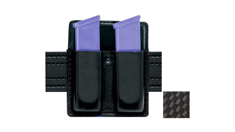 Safariland 75 Double Mag Pouch Without Flaps - STX Basket Weave, Ambidextrous 75-53-48
