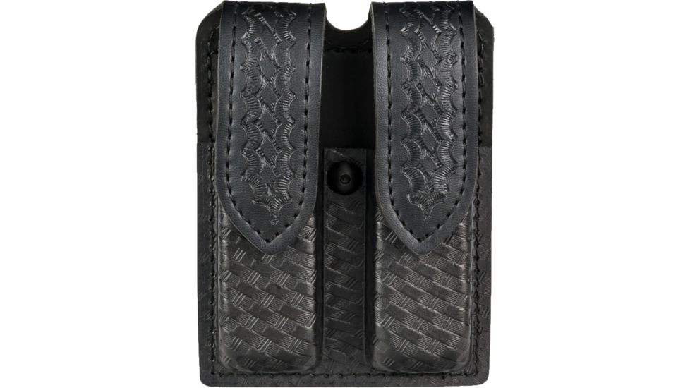 Safariland 77 Double Handgun Magazine Pouch - STX Basket Weave, Ambidextrous 77-83-48HS