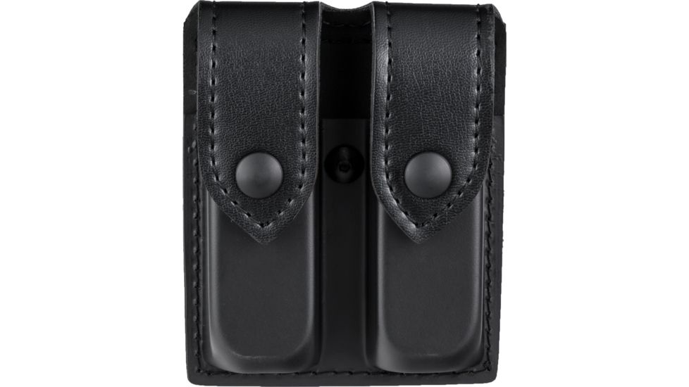 Safariland 77 Double Handgun Magazine Pouch - STX Plain Black, Ambidextrous 77-283-41PBL