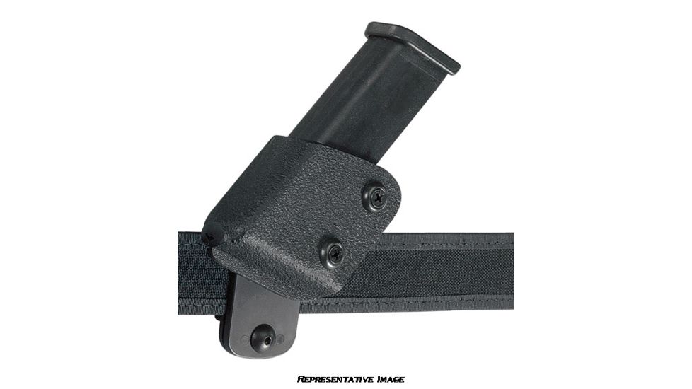Safariland Model 773 Open Top Competition Adjustable Magazine Pouch, Glock 17/Glock 19, Right, Belt Loop, STX Black, Black, 773-383-351-175