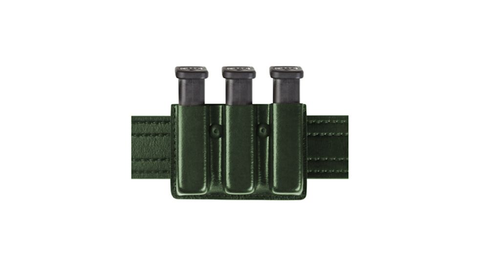 Safariland 775 Slim Open-Top Triple Mag Pouch, Glock 20 10mm 4.6in., Glock 21 .45 Cal., STX Tactical OD 775-383-56