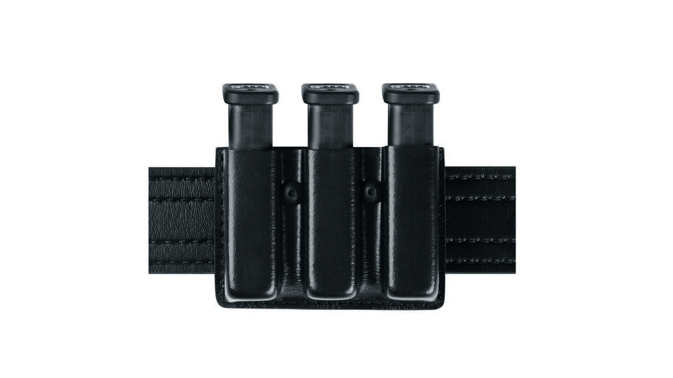 Safariland 775 - Slimline Open Top Triple Magazine Pouch, Black - 1152359