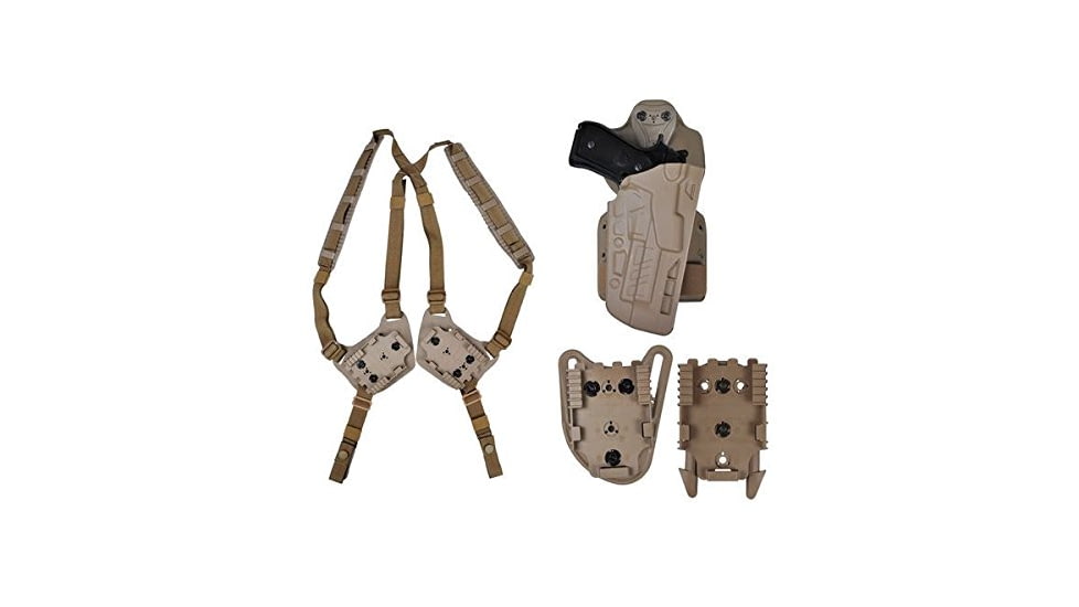 Safariland 7TS ALS Military Kit AIWB Holsters, Right Hand, Black, MIL-KIT1-450-411