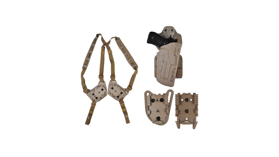 Safariland 7TS ALS Military Kit AIWB Holsters, Right, FDE Brown, MIL-KIT1-477-551