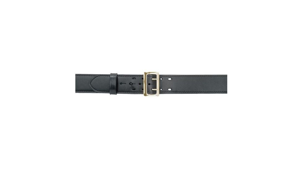 Safariland 87V Suede Lined Belt w/Hook &amp; Loop, Black, Waist 52 in
