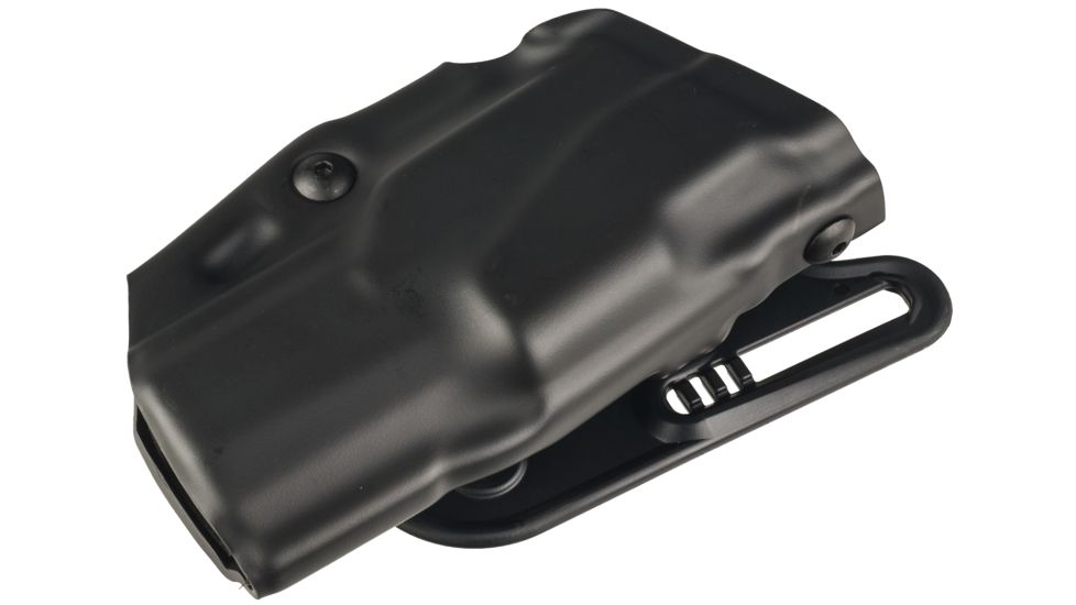 Safariland ALS Belt Holster, Right Hand, STX Plain Black 1.5in. Belt Slots w/Cut Outs for 1.75in., 2in. and 2.25in. Belt Slops with 1in. Drop 6377-180-411-DM