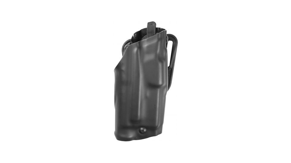 Safariland ALS Belt Holster, Right Hand, STX Plain Black 1.5in. Belt Slots w/Cut Outs for 1.75in., 2in. and 2.25in. Belt Slops with 1in. Drop 6377-180-411-DM