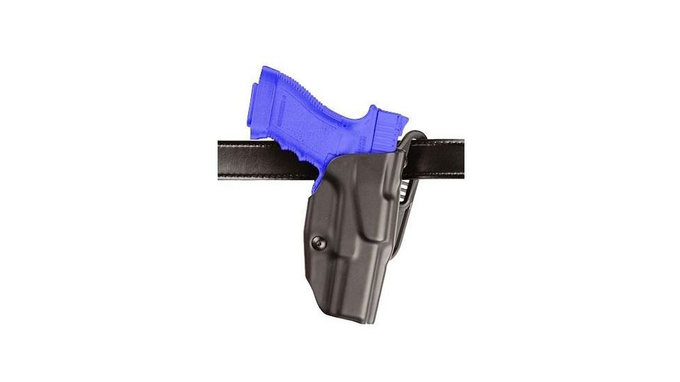 Safariland ALS Belt Holster, Right Hand, STX Plain Black 1.75in. Belt Slots with Paddle Only 6377-219-411-175-K14