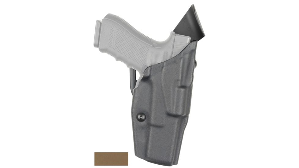 Safariland ALS Duty Holster, Right Hand, STX FDE Brown, 2in Belt Slots 419-551-2