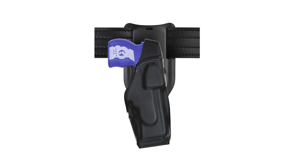 Safariland ALS EDW Holster with 6075UBL - STX Plain Black Black, Left Hand 6345-64-412