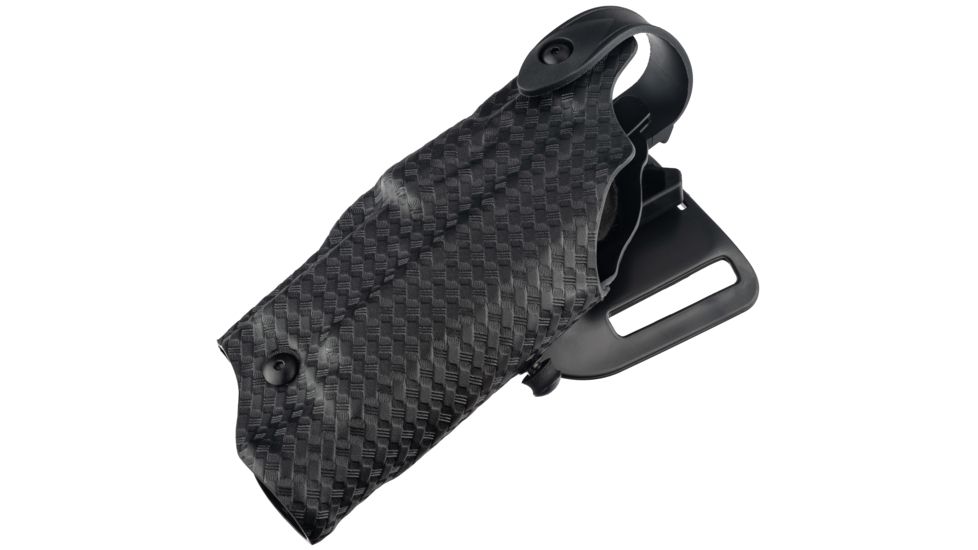 Safariland 6360 ALS/SLS Mid-Ride LVL III  Holster, S&amp;W M&amp;P 40/S&amp;W M&amp;P 9, IT M6, Left, Basketweave, Black, 6360-2192-482-S