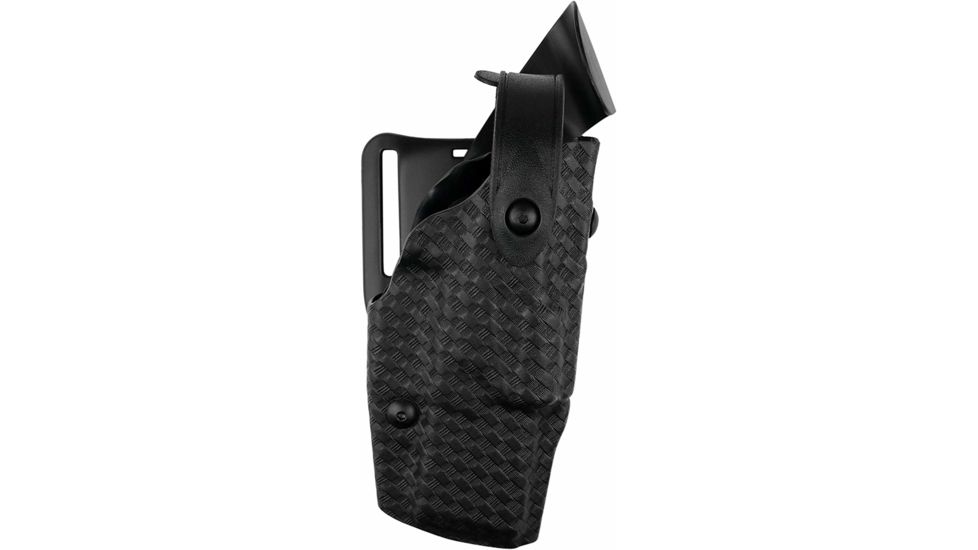 Safariland 6360 ALS/SLS Mid-Ride LVL III  Holster, Beretta 92, Right, Basketweave, Black, 6360-73-481