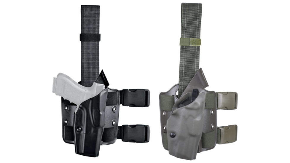 Safariland ALS Omv Model 6384 Tactical Holster, Black, Flat Dark Earth, Foliage Green, OD Green