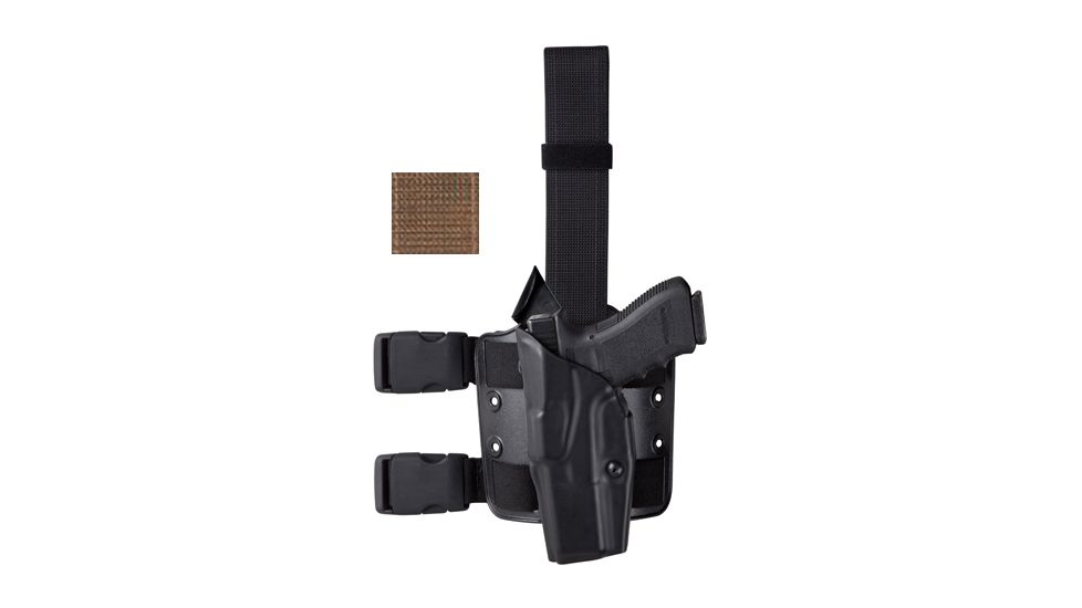Safariland 6384 ALS OMV Tactical Holster, Springfield Armory Operator X200, X300, Coyote Brown, Left Hand, 6384-560-762