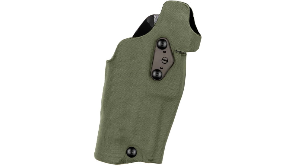 Safariland ALS Optic Tactical Holster,Red Dot Optic, Left Hand, Ranger Green, 6354DO-832-732-MS19
