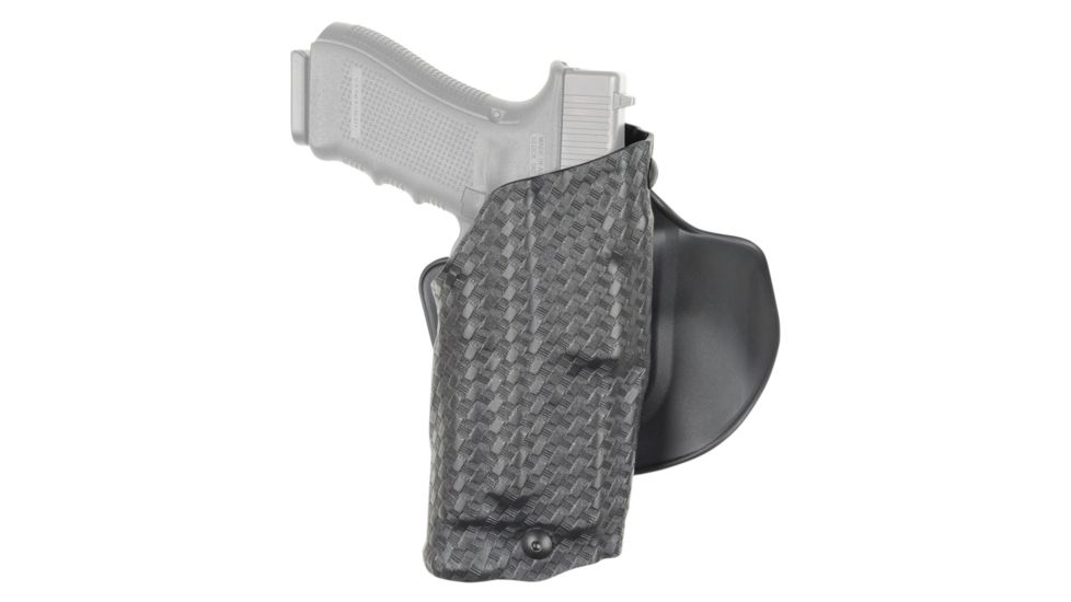 Safariland 6378 ALS Paddle &amp; Belt Slide Holster, Beretta 92, STX Black Basket Weave, Right Hand, 6378-73-481
